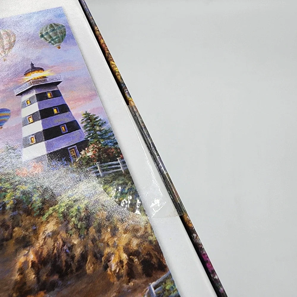 Cardinal‎ 1000 piece new sealed hot air balloon lighthouse country scene puzzle